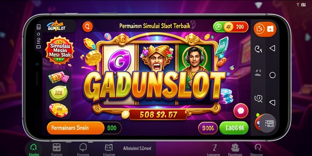 Screenshot gameplay GADUNSLOT menunjukkan keseruan mesin slot yang mengasyikkan.