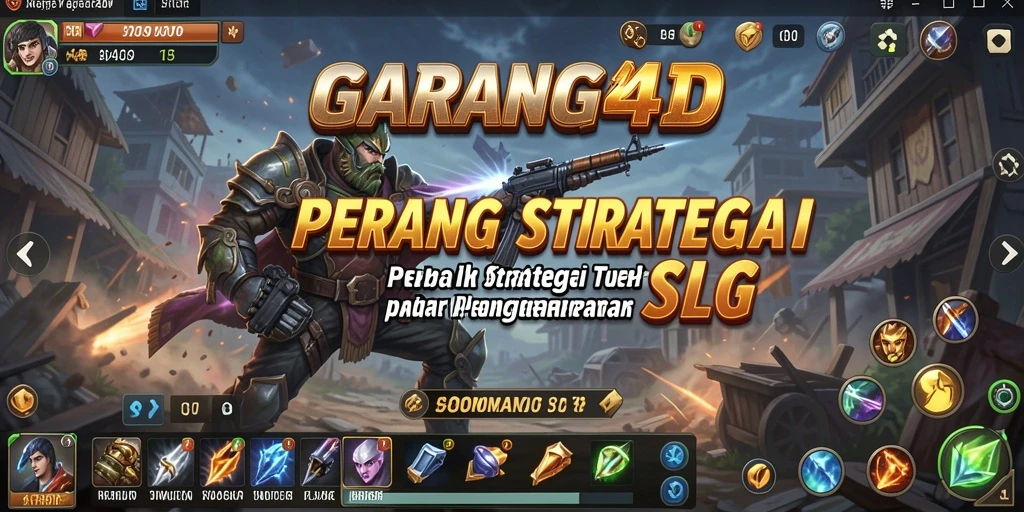 Tangkapan layar GARANG4D menampilkan momen pertempuran epik dalam strategi SLG.