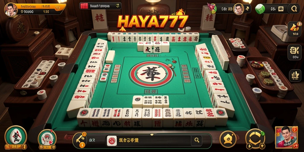 Screenshot HAYA777 menunjukkan gameplay Mahjong yang seru dan menantang.