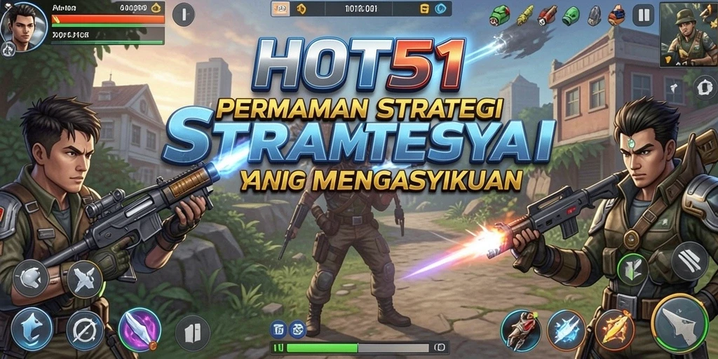 Gameplay HOT51 yang menantang dan menyenangkan.
