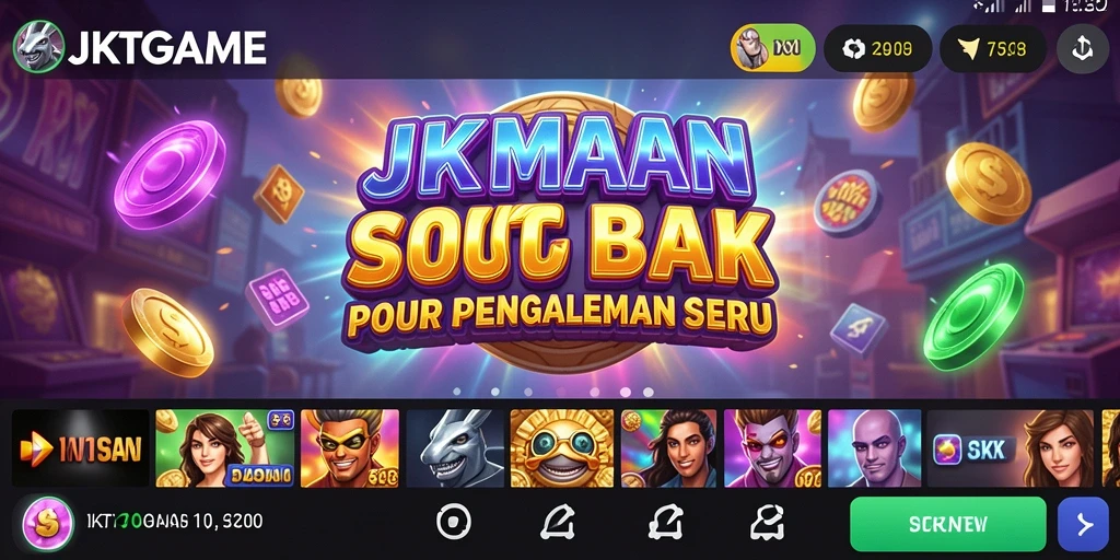 Screenshot JKTGAME menampilkan pengalaman bermain Slot yang seru dan mengasyikkan.