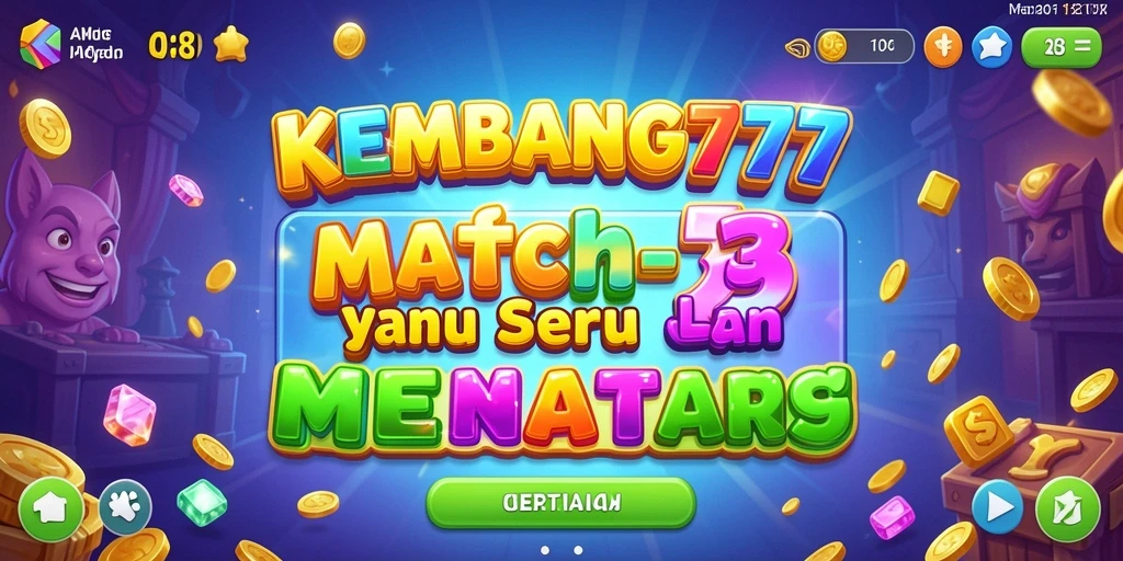 Tampilan gameplay KEMBANG777 menampilkan keindahan bunga berwarna-warni.