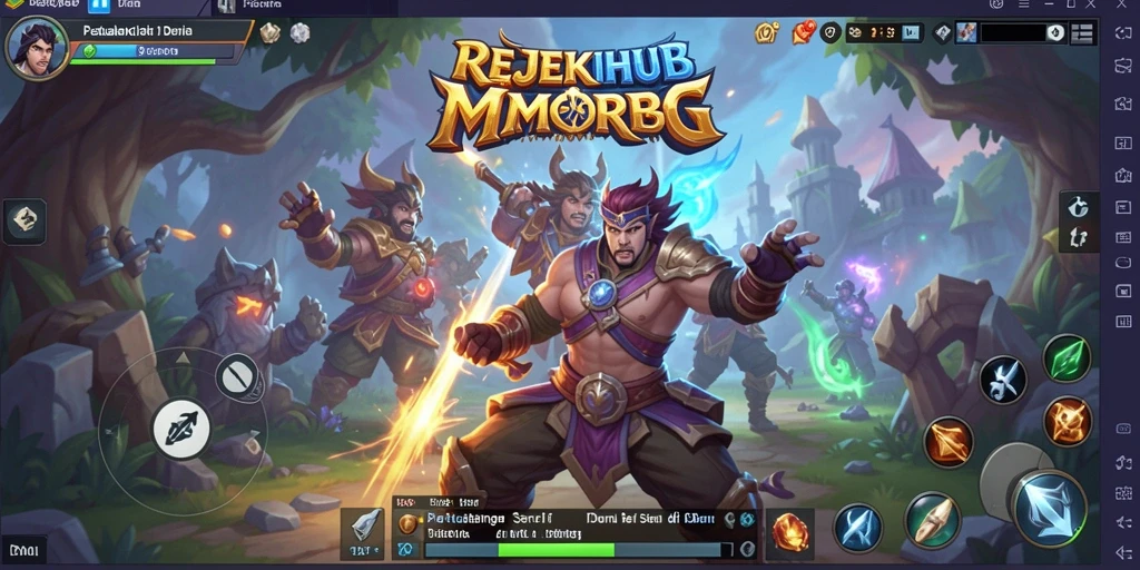 Tampilan gameplay REJEKIHUB yang menakjubkan dan penuh aksi.