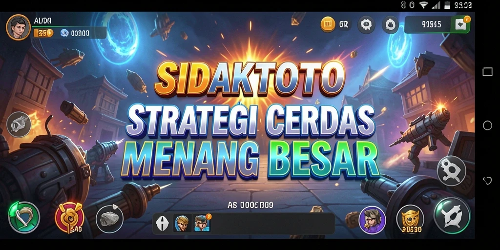 Screenshot utama SIDAKTOTO menampilkan aksi strategi yang intens.
